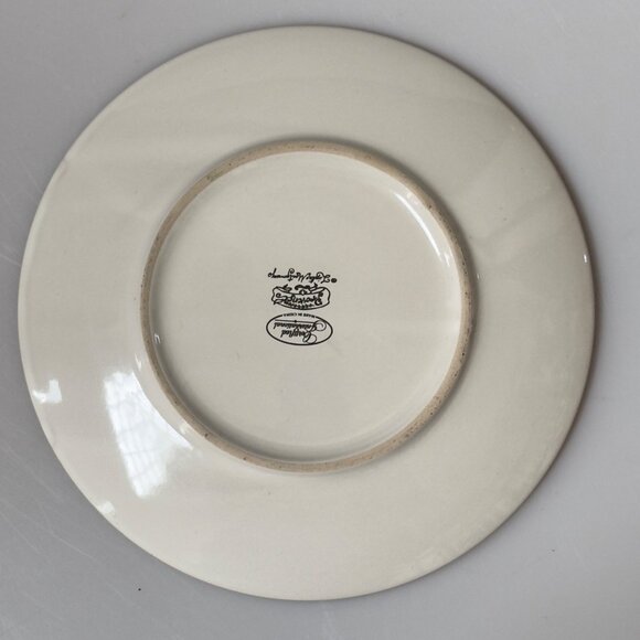 Certified International Provence Linda Montgonery Hand-Painted Set of 4 Plates - Picture 6 of 16